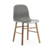 Krzesło Form Orzech Szare Normann Copenhagen