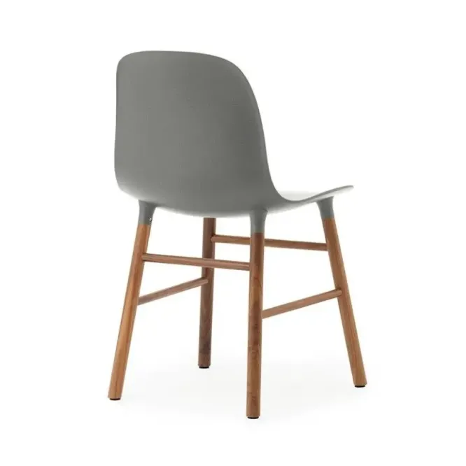 Krzesło Form Orzech Szare Normann Copenhagen