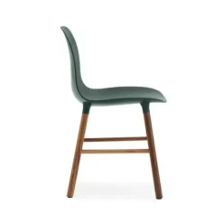 Krzesło Form Orzech Zielone Normann Copenhagen