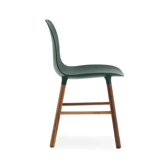 Krzesło Form Orzech Zielone Normann Copenhagen