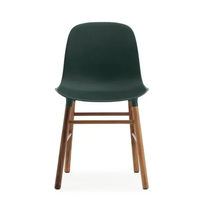 Krzesło Form Orzech Zielone Normann Copenhagen