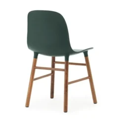 Krzesło Form Orzech Zielone Normann Copenhagen