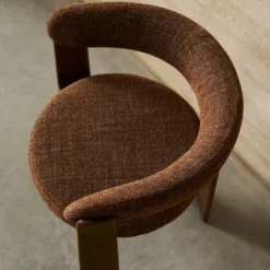 Krzesło Granite Brązowe - Orzech Jesionowy Kave Home