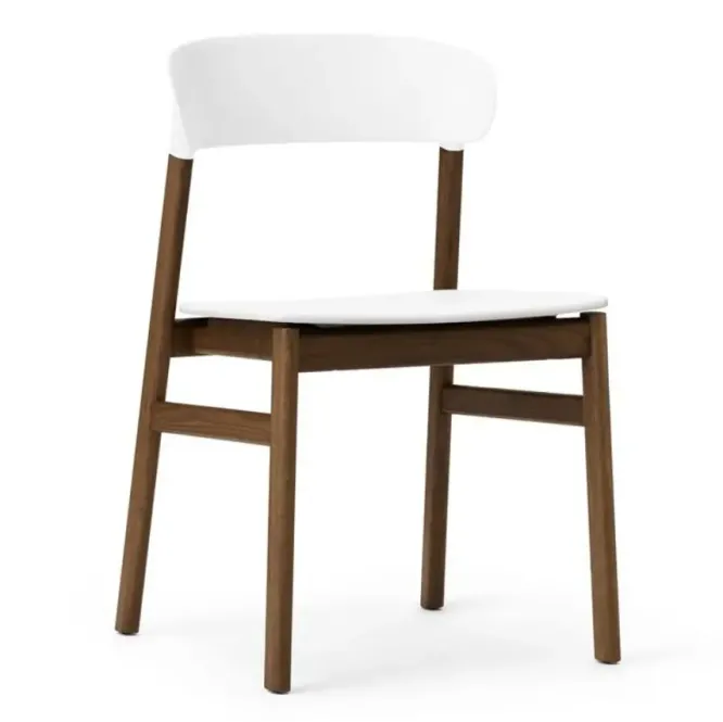Krzesło Herit Ciemny Dąb Białe Normann Copenhagen