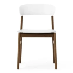 Krzesło Herit Ciemny Dąb Białe Normann Copenhagen