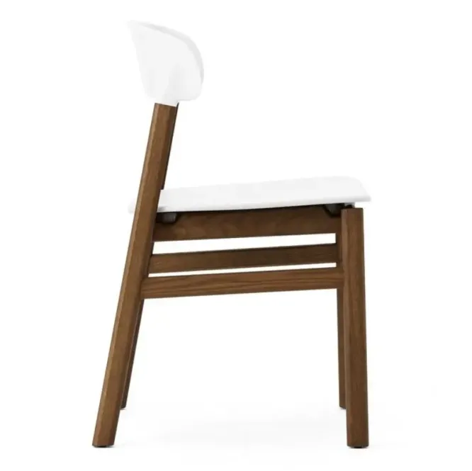 Krzesło Herit Ciemny Dąb Białe Normann Copenhagen