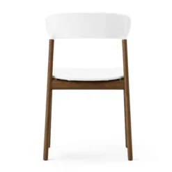 Krzesło Herit Ciemny Dąb Białe Normann Copenhagen