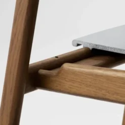 Krzesło Herit Ciemny Dąb Szare Normann Copenhagen