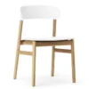 Krzesło Herit Jasny Dąb Białe Normann Copenhagen