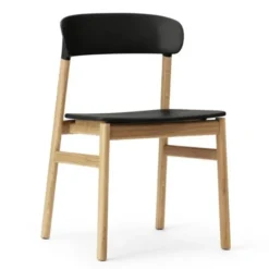 Krzesło Herit Jasny Dąb Czarne Normann Copenhagen