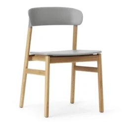 Krzesło Herit Jasny Dąb Szare Normann Copenhagen