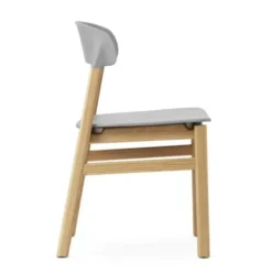 Krzesło Herit Jasny Dąb Szare Normann Copenhagen