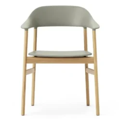 Krzesło Herit Z Podłokietnikami Jasny Dąb Zielone Normann Copenhagen