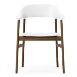 Krzesło Herit Z Podłokietnikami Ciemny Dąb Białe Normann Copenhagen