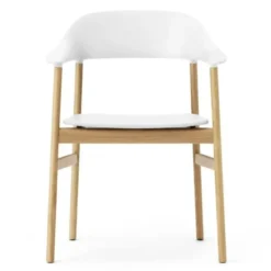 Krzesło Herit Z Podłokietnikami Jasny Dąb Białe Normann Copenhagen