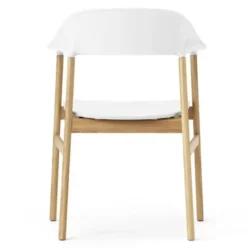 Krzesło Herit Z Podłokietnikami Jasny Dąb Białe Normann Copenhagen