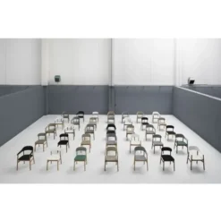 Krzesło Herit Z Podłokietnikami Jasny Dąb Białe Normann Copenhagen