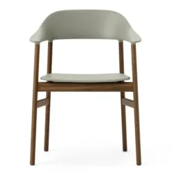 Krzesło Herit Z Podłokietnikami Ciemny Dąb Zielone Normann Copenhagen