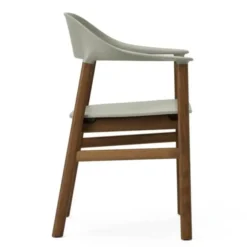 Krzesło Herit Z Podłokietnikami Ciemny Dąb Zielone Normann Copenhagen
