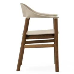 Krzesło Herit Z Podłokietnikami Ciemny Dąb Piaskowe Normann Copenhagen