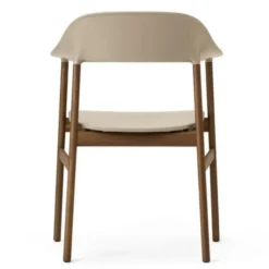 Krzesło Herit Z Podłokietnikami Ciemny Dąb Piaskowe Normann Copenhagen