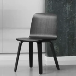 Krzesło Just Czarne Drewniane Normann Copenhagen