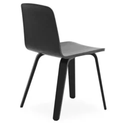 Krzesło Just Czarne Drewniane Normann Copenhagen