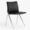 Krzesło Kape If7 Podstawa Polerowane Aluminium - Tapicerka Noble Leather &Tradit