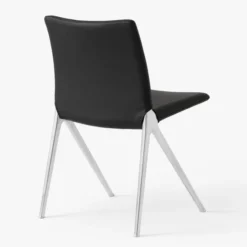 Krzesło Kape If7 Podstawa Polerowane Aluminium - Tapicerka Noble Leather &Tradit