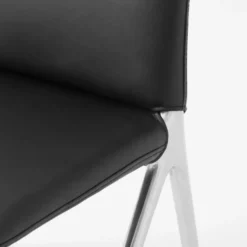Krzesło Kape If7 Podstawa Polerowane Aluminium - Tapicerka Noble Leather &Tradit