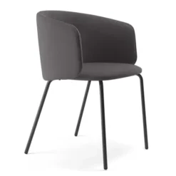 Krzesło Komma Armrest Metal Beige