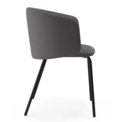 Krzesło Komma Armrest Metal Beige