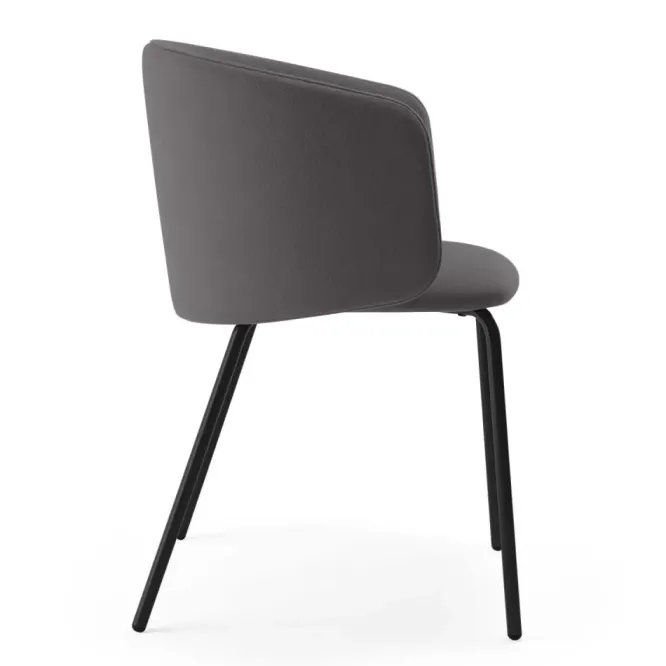 Krzesło Komma Armrest Metal Beige