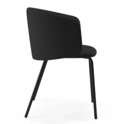 Krzesło Komma Armrest Metal Black
