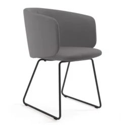 Krzesło Komma Armrest Sled Beige