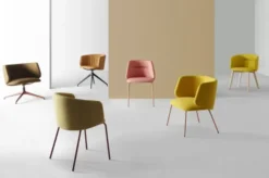 Krzesło Komma Armrest Sled Beige