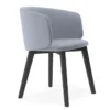 Krzesło Komma Armrest Wood Grey