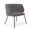 Krzesło Komma Lounge Metal Beige
