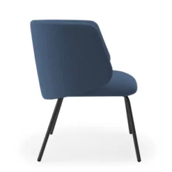 Krzesło Komma Lounge Metal Navy Blue