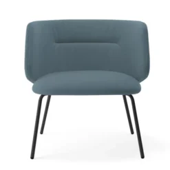 Krzesło Komma Lounge Metal Turquoise