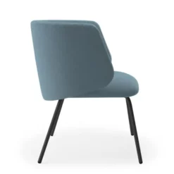Krzesło Komma Lounge Metal Turquoise