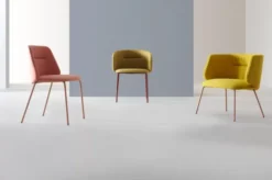 Krzesło Komma Swivel Lounge Navy Blue