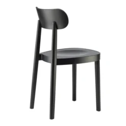 Krzesło 118 M Czarne Gładkie Thonet