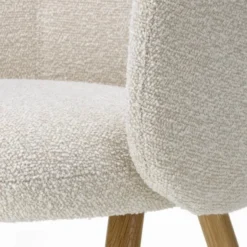 Krzesło Mikado Side Chair Aluminium Grafitowe - Nubia Ivory Pearl Vitra