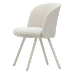 Krzesło Mikado Side Chair Aluminium Kredowe - Nubia Ivory Pearl Vitra