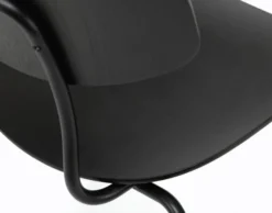 Krzesło Moca Ciemny Dąb - Podstawa Grafitowa Vitra