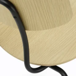 Krzesło Moca Naturalny Dąb - Podstawa Grafitowa Vitra