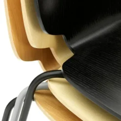 Krzesło My Chair Black Steel Black Normann Copenhagen