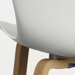 Krzesło Nap Ks62 Białe Fritz Hansen