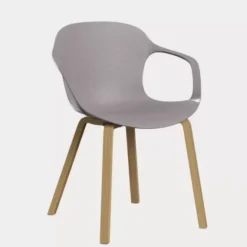 Krzesło Nap Ks62 Srebrnoszare Fritz Hansen